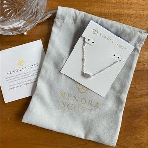 Kendra Scott silver necklace